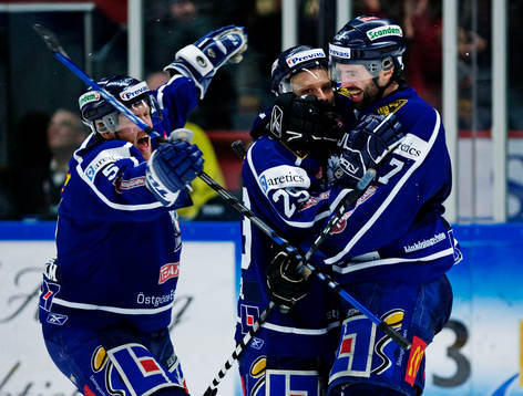 Daniel Fernholm, Linköping, och Ivan Majesky, Linköping,