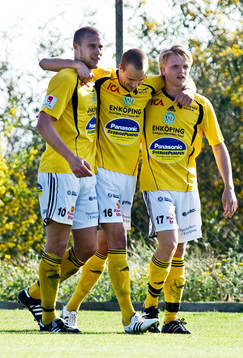 Anders Lindberg, Emil Oremo, Mikael Tukhanen, jubel,