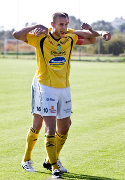 Anders Lindberg, jubel, Enköping