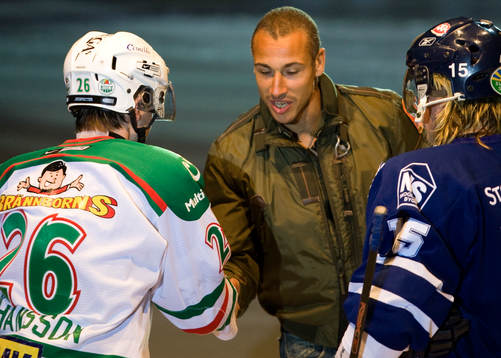 Henrik Larsson, Helsingborg, levererade dagens matchpuck