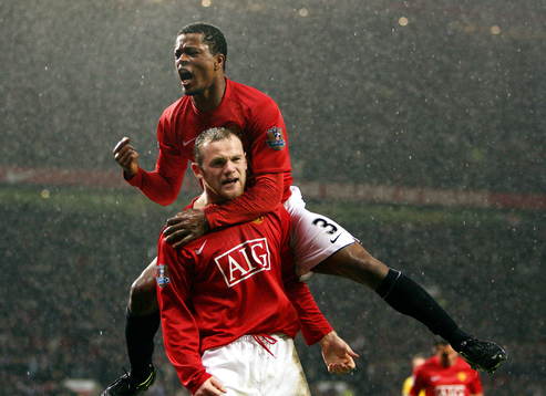 Fotboll, Premier League, Engelsk Liga, Manchester United v