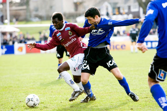 Yussif Chibsah och Anel Raskaj