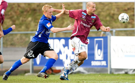 Peter Larsson, Halmstad och Hans Berggren, Gefle