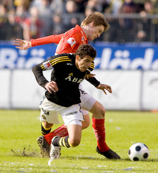 Rasmus Elm, Kalmar och Jorge Ortíz, AIK