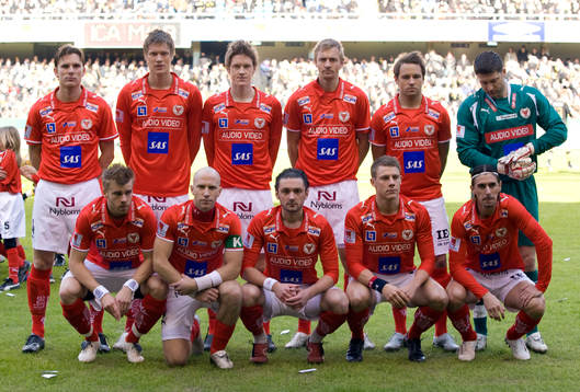Kalmars startelva, lagbild