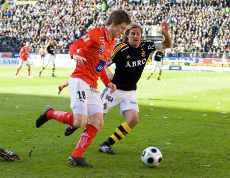 Rasmus Elm, Kalmar och Daniel Tjernström, AIK