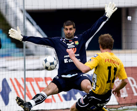 Dime Jankulovski, målvakt, Gais. Daniel Mobaeck, Elfsborg