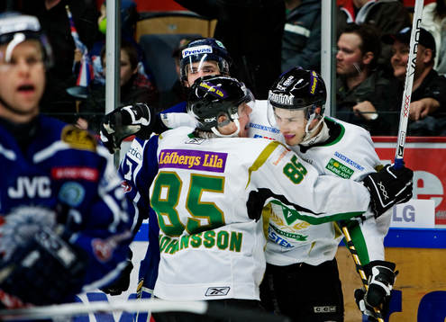 Fabian Brunnström, Färjestad, jubel