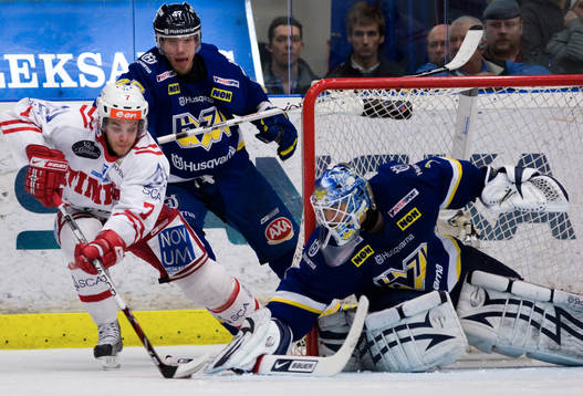 Fredrik Hynning, Lance Ward och Stefan Liv, målvakt