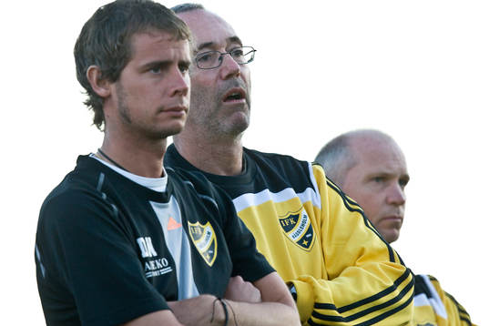 Tränartrion Daniel Nilsson, Alf Jönsson och Rikard