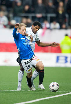 Erik Sundin, Trelleborg, och Samuel Wowoah, Örebro