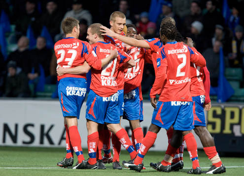Christoffer Andersson, Helsingborg 0-2 (Jubel)