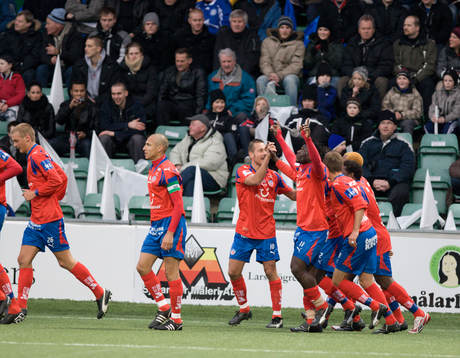 Isaac Chansa, Helsingborg, 0-1 (jubel)