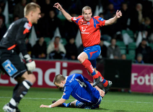 Christoffer Andersson, Helsingborg hoppar över Sverrir