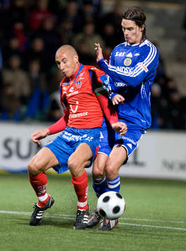 Henrik Larsson, Helsingborg och Mikael Lustig, Sundsvall