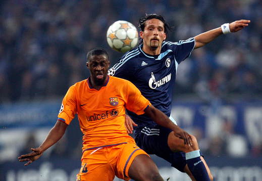 Kevin Kuranyi, Schalke och Toure Yaya, Barcelona