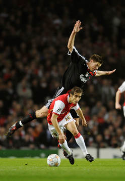 Mathieu Flamini och Steven Gerrard