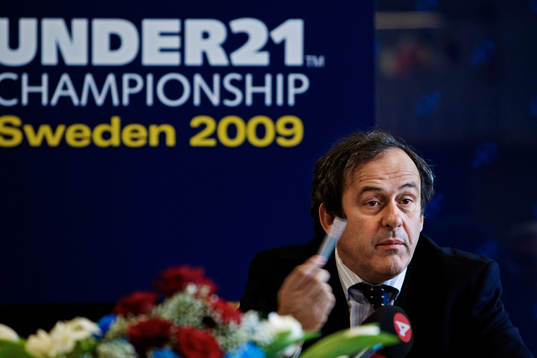 Michel Platini, UEFA president