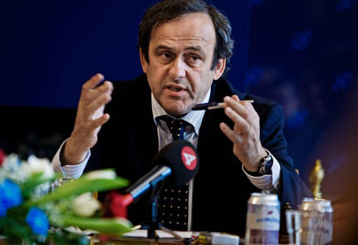Michel Platini, UEFA president