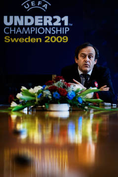 Michel Platini, UEFA president