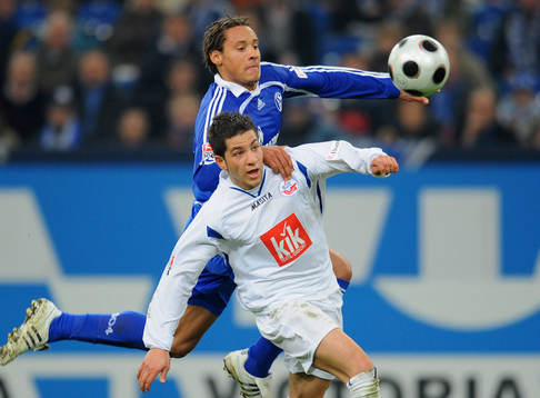 Amir Shapourzadeh och Jermaine Jones