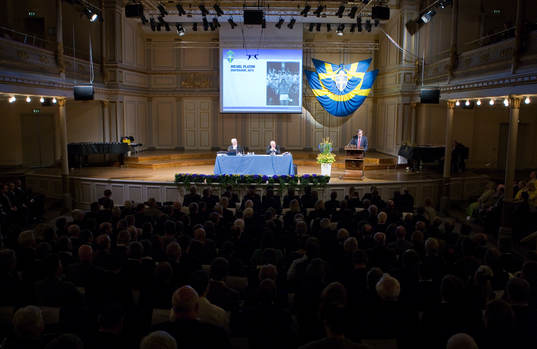 Årsmöte, Michel Platini, UEFA president