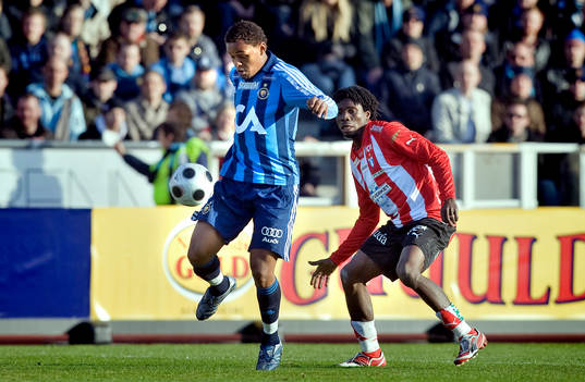 Thiago Quirino Da Silva, Djurgården, med Jimmy Dixon,