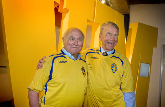 Fotboll, Riksidrottsmuseet; Invigning av utställningen "VM
