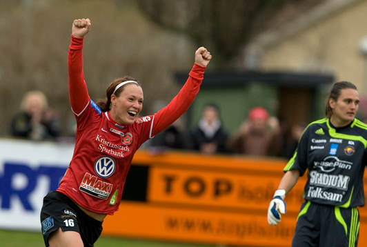 Frida Petersson jubel