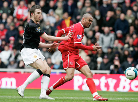 Fotboll, engelsk, Premier League, Middlesbrough -