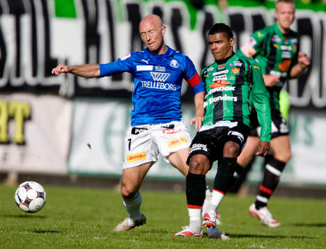 Mattias Thylander, Trelleborg och Wanderson Do Carmo, Gais