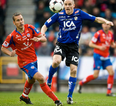 Marcus Lantz, Helsingborg och Magnus Arvidsson, Halmstad