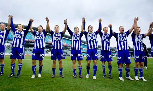 Nicklas Carlsson, Tobias Hysén, Stefan Selakovic, Pontus