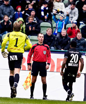 Peter Westman, målvakt, Samuel Wowoah, Örebro,
