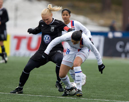 Fotboll, Dam, UEFA Women´s Cup, Semifinal, Umeå IK -