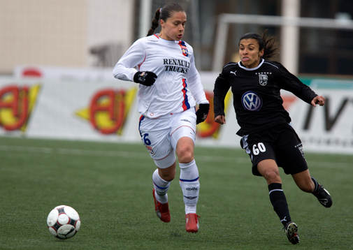 Simone Gomes Jatoba, Lyon och Marta da Silva, Umeå