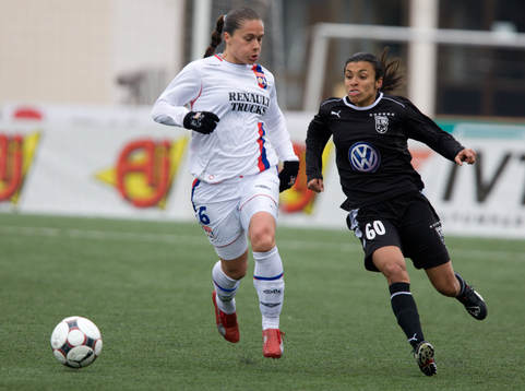 Fotboll, Dam, UEFA Women´s Cup, Semifinal, Umeå IK -