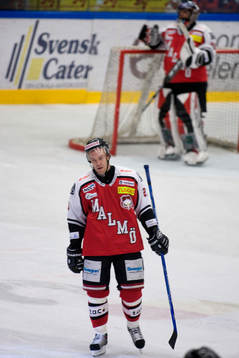 Mikael Wahlberg, Malmö och Jani Hurme, målvakt, depp