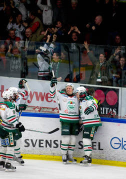 Richard Demén-Willaume, Rögle gjorde 4-3, jubel av