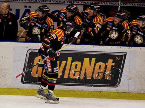 Daniel Widing, Brynäs 1-0 Jubel