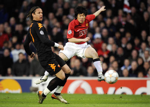Ji Sung Park, United och Philippe Mexes, Roma