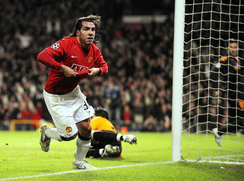 Carlos Tevez, jubel