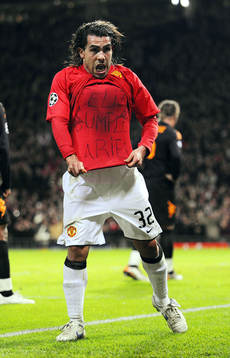 Carlos Tevez, jubel