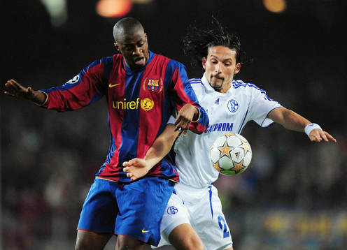 Yaya Toure och Kevin Kuranyi