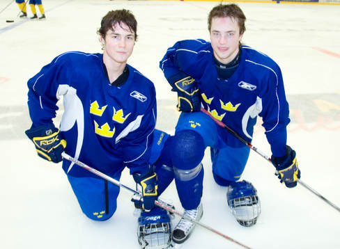 Joakim Mattsson och Victor Hedman, Modo i Juniorlandslaget
