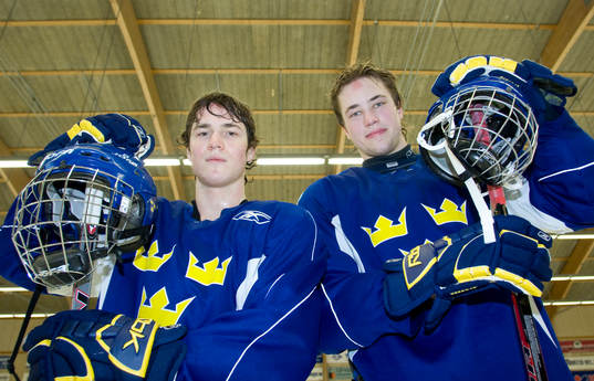 Joakim Mattsson och Victor Hedman, Modo i Juniorlandslaget