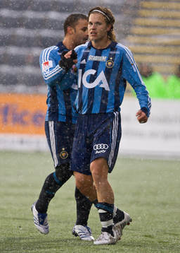 Sebastian Rajalakso, Djurgården, 1-1 jubel