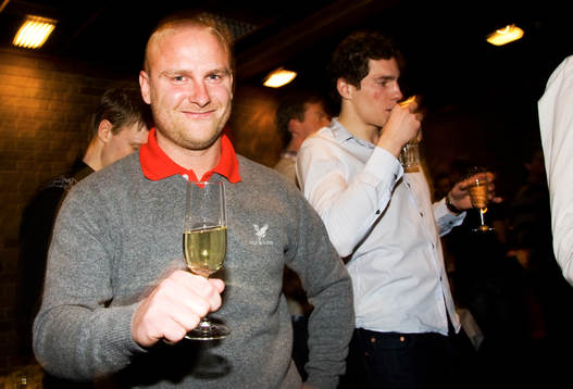 Ishockey, Kvalserien, Rögle, efterfest, . Michael