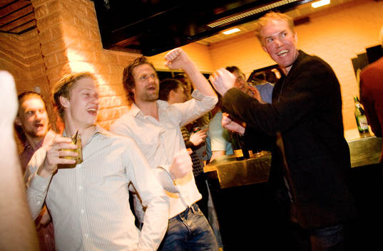 Ishockey, Kvalserien, Rögle, efterfest, Mikael Gath, och