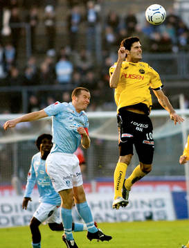Daniel Andersson, MFF och Denni Avdic, Elfsborg